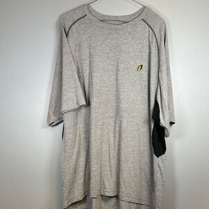 Men's Ironclad Gray Performance Tee Size XL